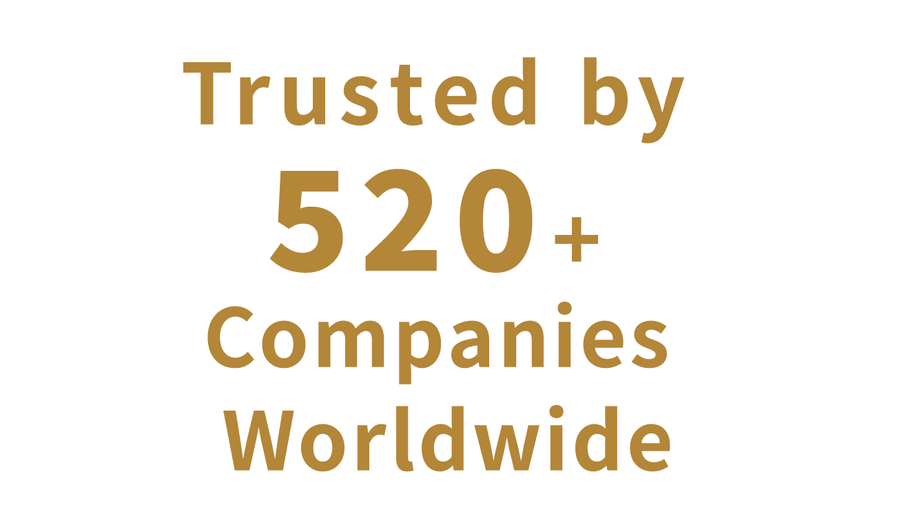 Trusted by 520+ Companies Worldwide